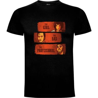 Camiseta The girl, the bad and the professional - Camisetas old