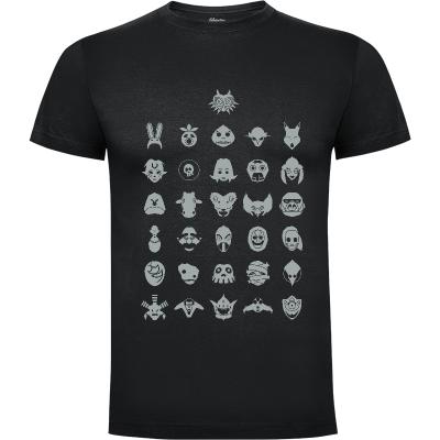 Camiseta Mask collection - Camisetas Frikis