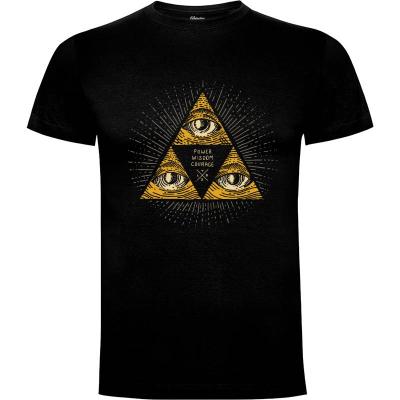 Camiseta Trilluminati - Camisetas Azafran