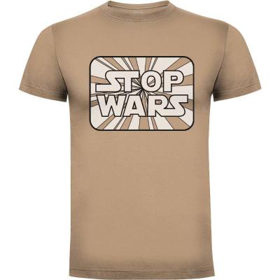 Camiseta STOP WARS - Camisetas David López
