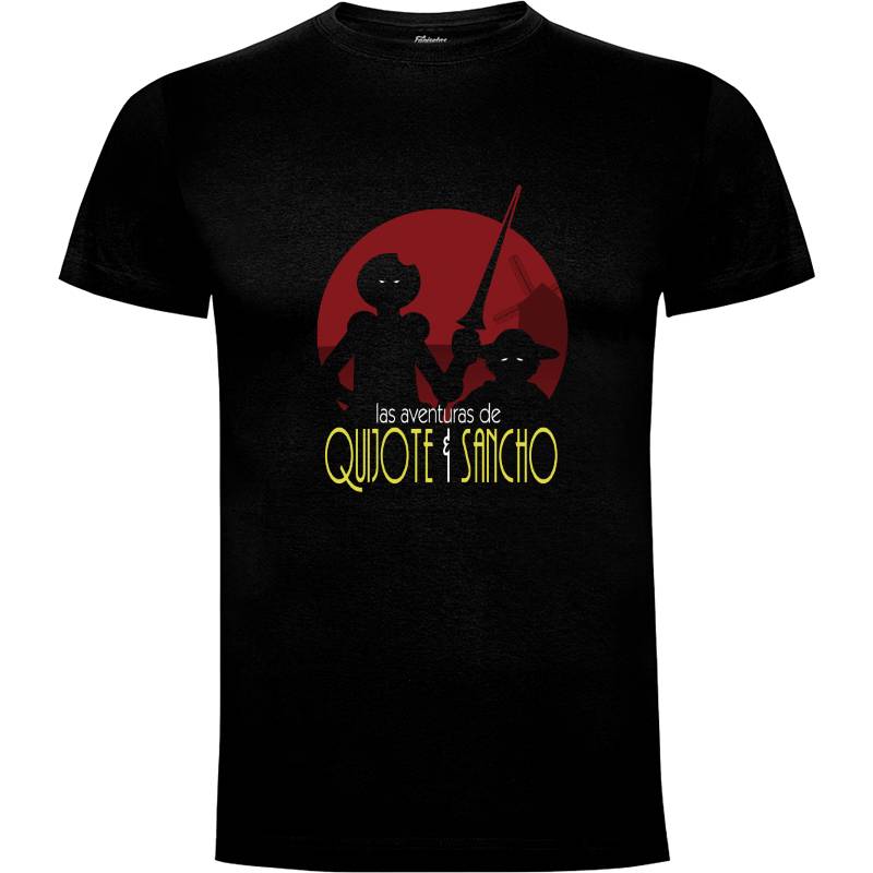 Camiseta Las aventuras de Quijote y Sancho