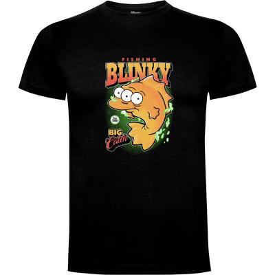 Camiseta Fishing Blinky - Camisetas Trheewood - Cromanart