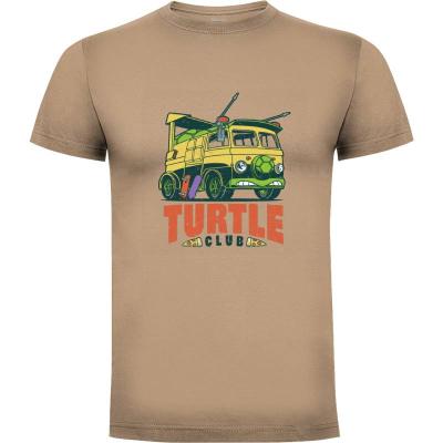 Camiseta Turtle club - Camisetas Trheewood - Cromanart