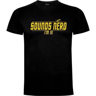 Camiseta Sounds Nerd 3 - Camisetas TeesGeex