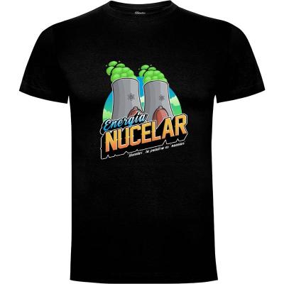 Camiseta Energia nucelar - Camisetas Trheewood - Cromanart
