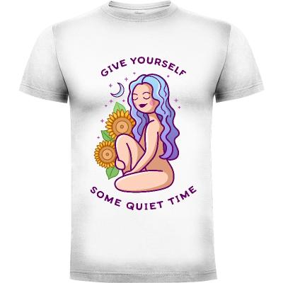 Camiseta Give Yourself Some Quiet Time - Camisetas Chulas