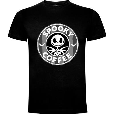 Camiseta Spooky Coffee - Camisetas Awesome Wear
