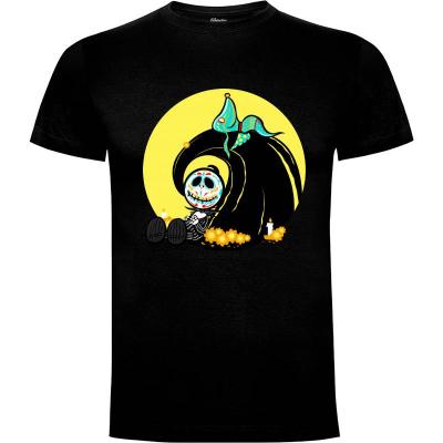 Camiseta Zero and friends Día de muertos - Camisetas Halloween