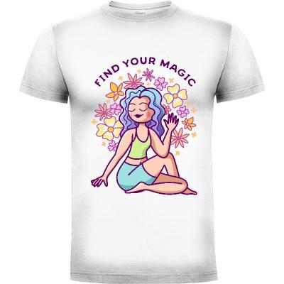Camiseta Find Your Magic - Camisetas Sombras Blancas