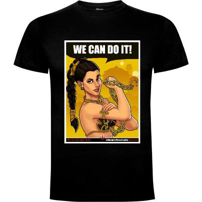 Camiseta Leia can do it! - Camisetas Feministas