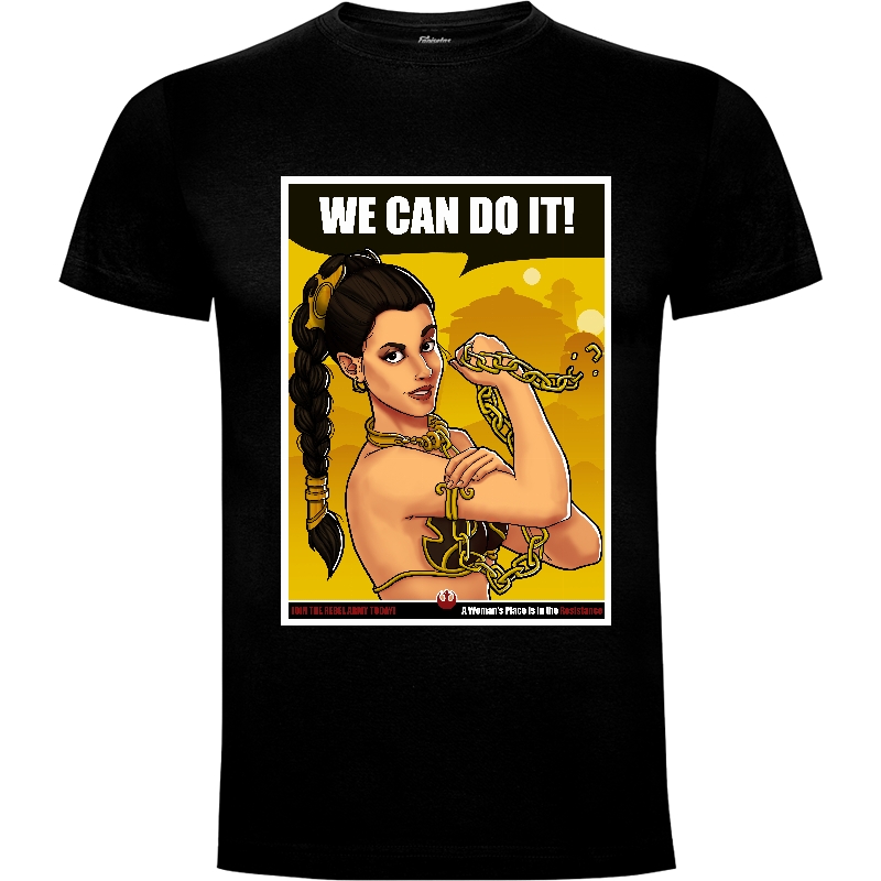Camiseta Leia can do it!