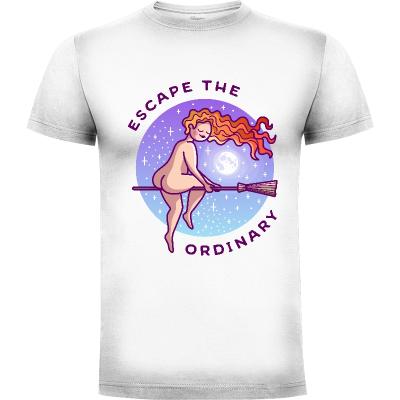 Camiseta Flying Witch - Escape The Ordinary - Camisetas Halloween