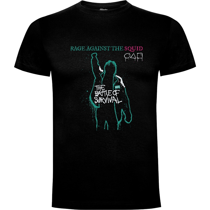 Camiseta Rage Against the Squid