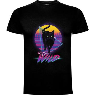 Camiseta Stay Wild - Camisetas Retro