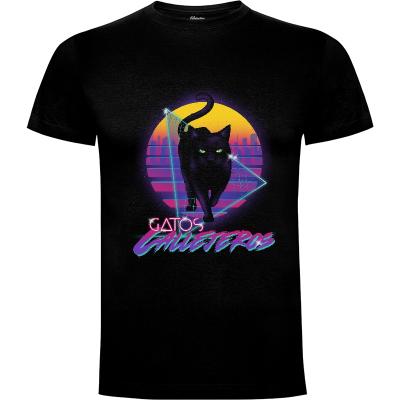 Camiseta Gatos Callejeros - Camisetas De Los 80s