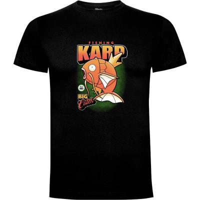 Camiseta Fishing karp - Camisetas Trheewood - Cromanart