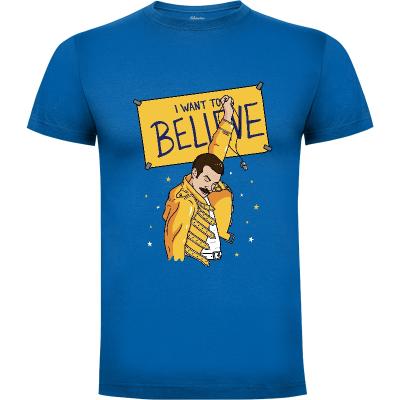 Camiseta I Want To Believe! - Camisetas Graciosas