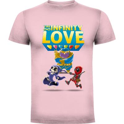 Camiseta El amor infinito - Camisetas Frikis