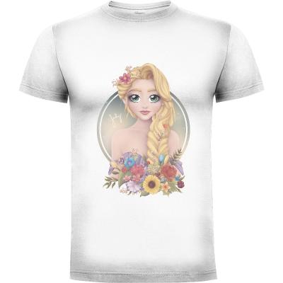 Camiseta Flower Garden - Camisetas Almudena Bastida
