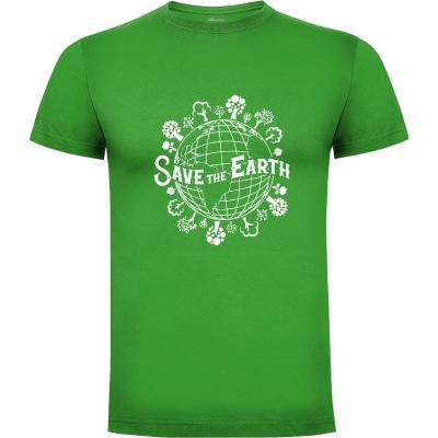 Camiseta Save the earth - Camisetas Veganos