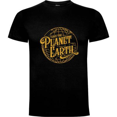 Camiseta Save the Planet Earth - Camisetas DrMonekers