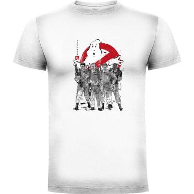 Camiseta Ghostbusters sumi-e - Camisetas Frikis