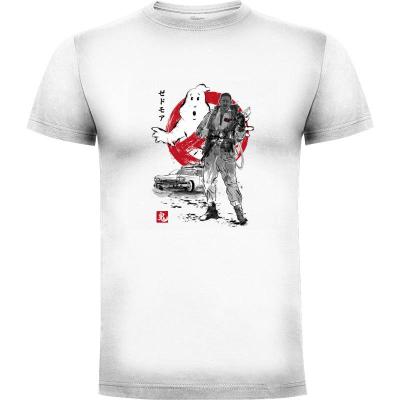 Camiseta Zeddemore sumi-e - Camisetas DrMonekers
