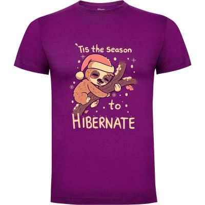 Camiseta Tis the Season to Hibernate - Camisetas TechraNova