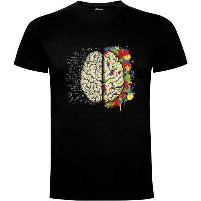 Camiseta Brain Maths - Camisetas Top Ventas