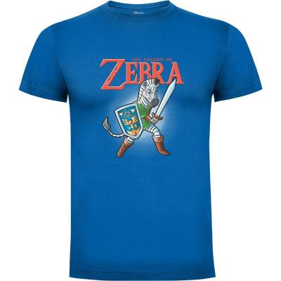 Camiseta The legend of Zebra - Camisetas Trheewood - Cromanart