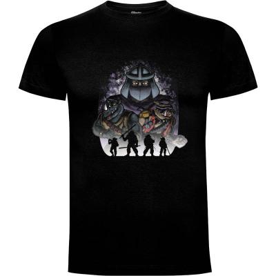 Camiseta Ninjas villains - Camisetas Trheewood - Cromanart