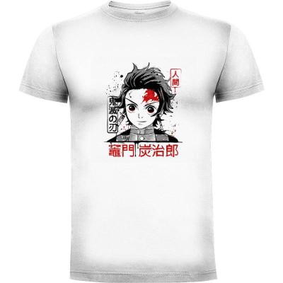 Camiseta Demon Slayer fanart - Camisetas Le Duc