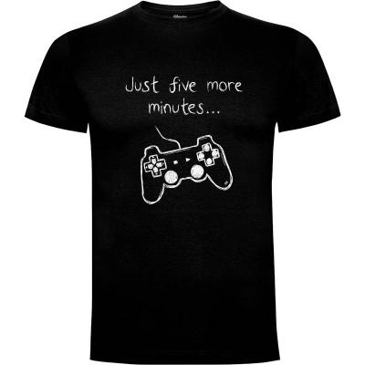 Camiseta Just five minutes more - Camisetas Gamer