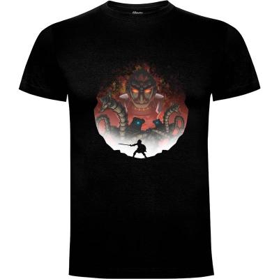 Camiseta The legend of the evil - Camisetas Trheewood - Cromanart