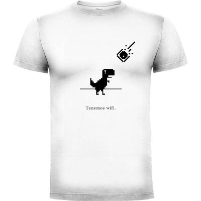 Camiseta Free Wifi - Camisetas Informática
