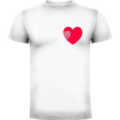 Camiseta Tocar el corazón - Camisetas San Valentin