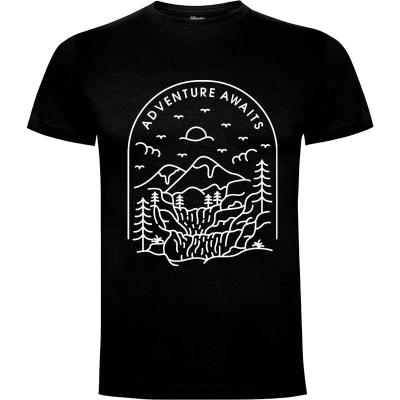 Camiseta La aventura espera - Camisetas Naturaleza