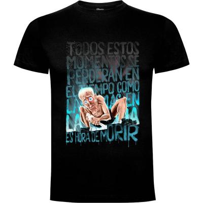 Camiseta Blade Runner monólogo Rutger Hauer - Camisetas De Los 80s