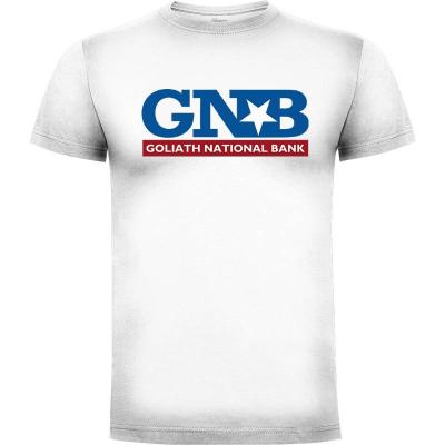 Camiseta Goliath National Bank - Camisetas Series TV