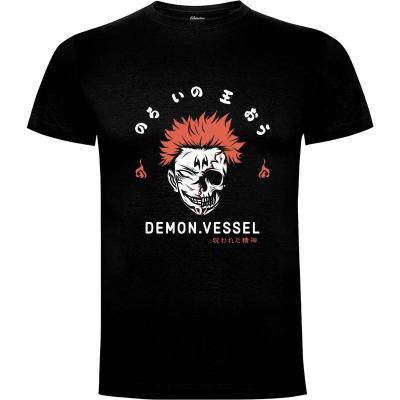 Camiseta el demonio maldito - Camisetas Oncemoreteez