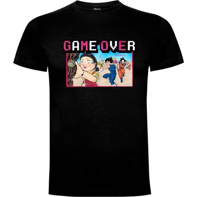 Camiseta Game Over - Camisetas Chulas