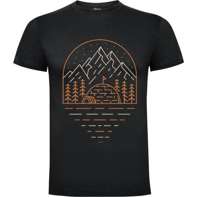 Camiseta Viajes esquimales americanos - Camisetas Vektorkita