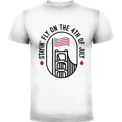 Camiseta día de la independencia americana - Camisetas Vektorkita