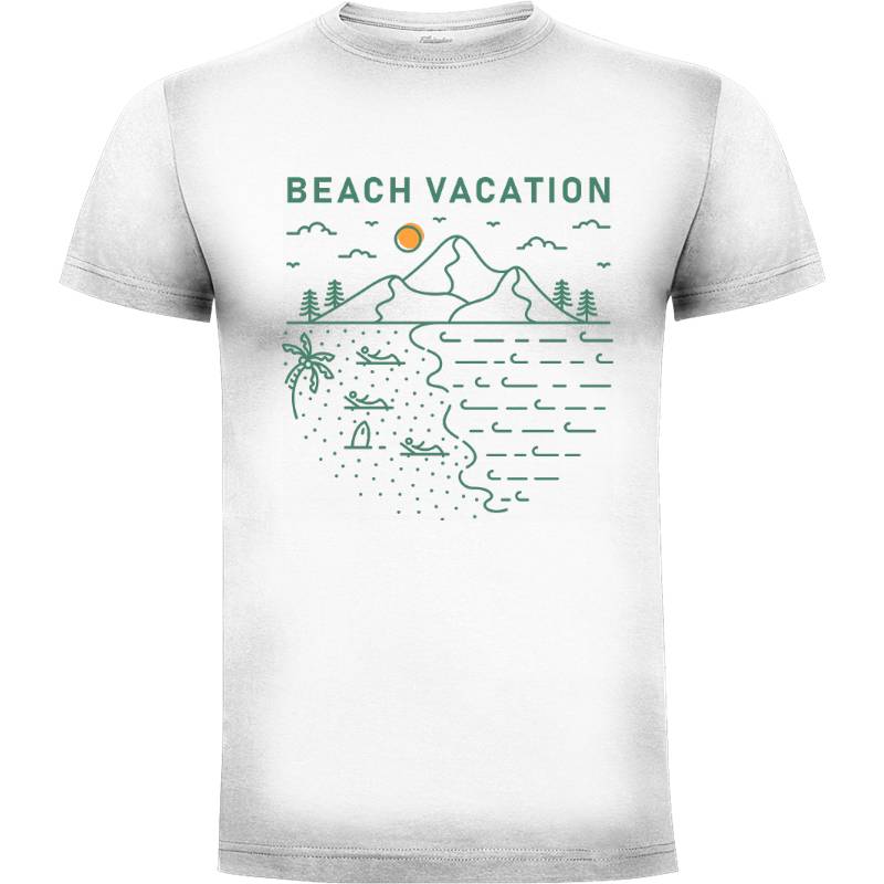 Camiseta Vacaciones en la playa