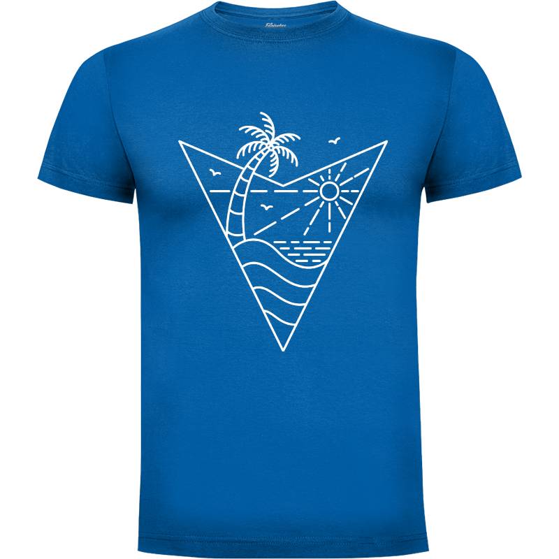 Camiseta vibraciones de playa 1