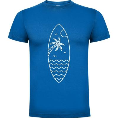 Camiseta vibraciones de playa 2 - Camisetas Naturaleza