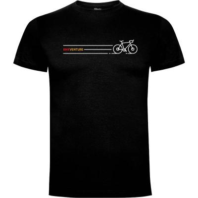 Camiseta Aventura en bicicleta 1 - Camisetas Vektorkita