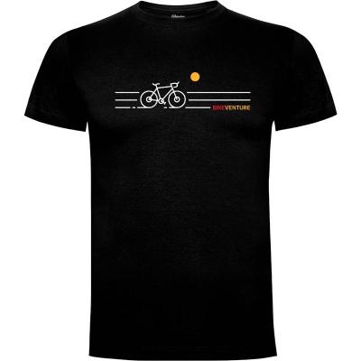 Camiseta aventura en bicicleta 3 - Camisetas Vektorkita