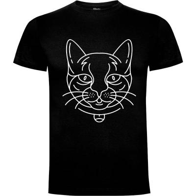 Camiseta gato 2 - Camisetas Vektorkita