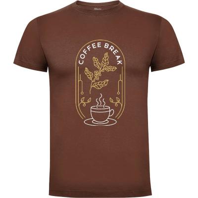 Camiseta pausa para el café 2 - Camisetas Vektorkita